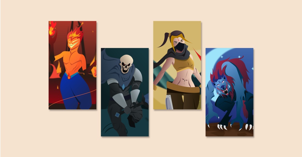 Thumbnail for Monstercard Design